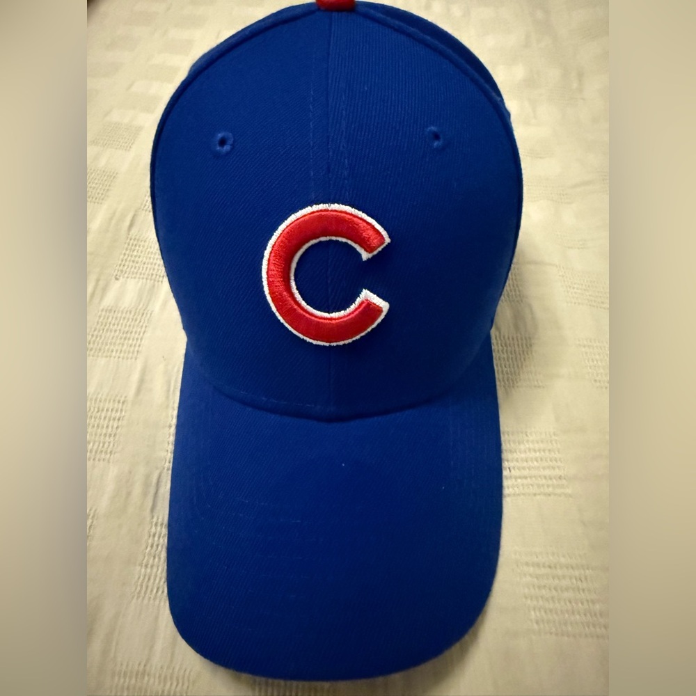New Era Chicago Cubs Blue and Red Cap